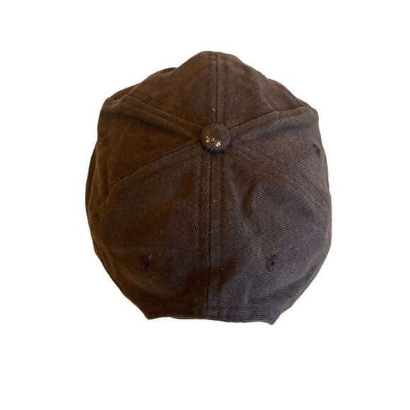 Black Stanley Tools Hat Cap Adjustable Snapback Worn Distressed - Picture 4 of 7